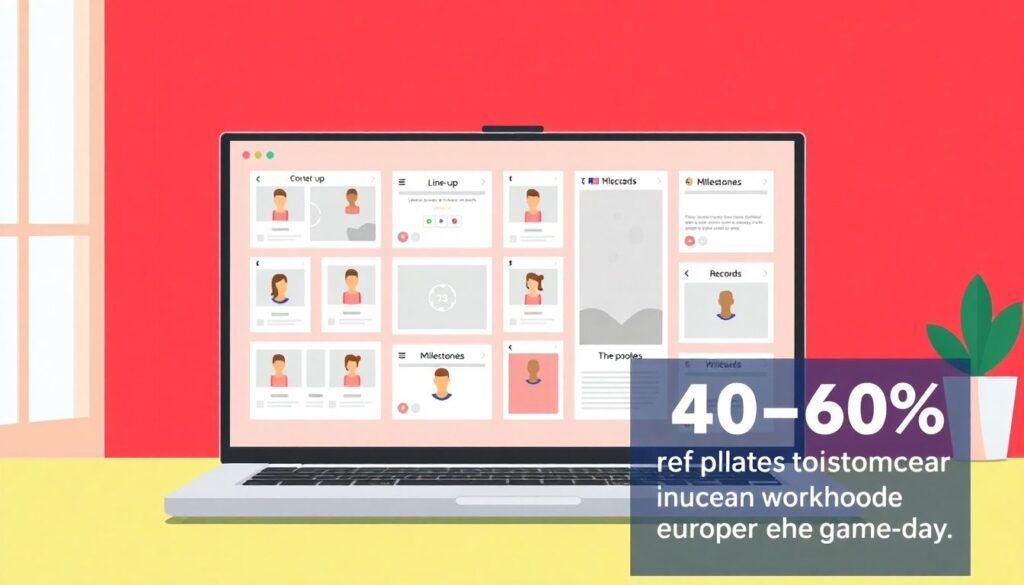 Лучшие практики публикаций в фан-зоне во время матча - иллюстрация