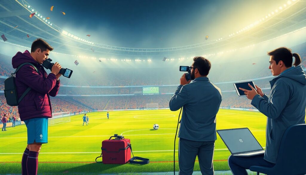 Лучшие практики публикаций в фан-зоне во время матча - иллюстрация