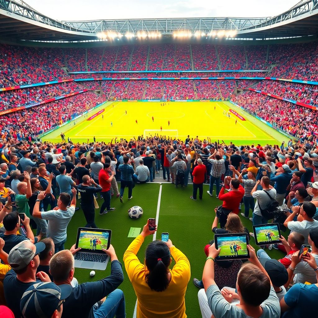 Лучшие практики публикаций в фан-зоне во время матча для максимального вовлечения