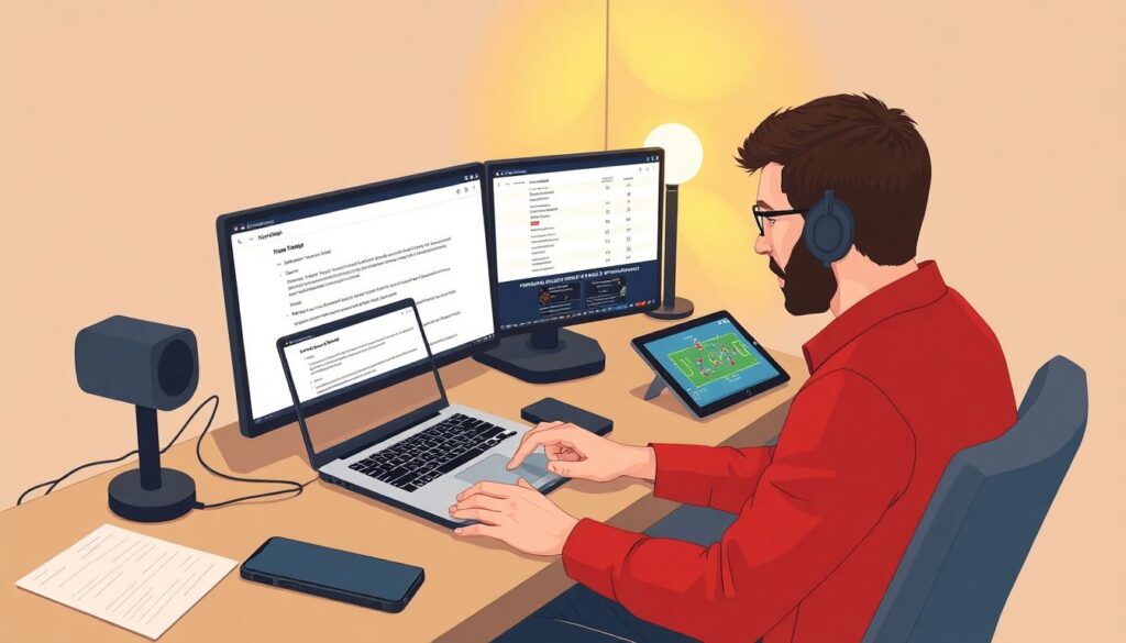 Как писать заголовки для онлайн-обновлений матча - иллюстрация