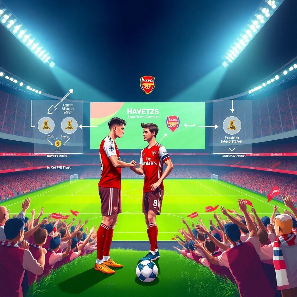 Арсенал обсуждает новый долгосрочный контракт с Каем Хаверцем
