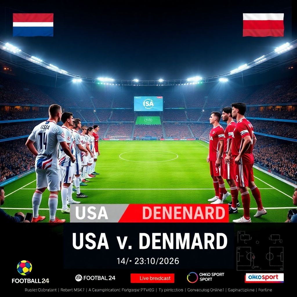 США – Дания: прямая трансляция 14 февраля 2026, где смотреть онлайн